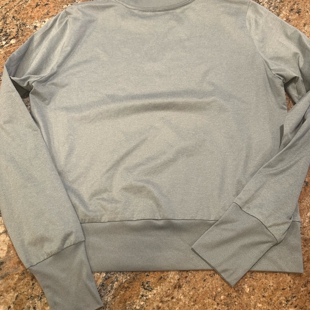 Vuori Halo Crew Long Sleeve Green XS - Picture 4 of 6